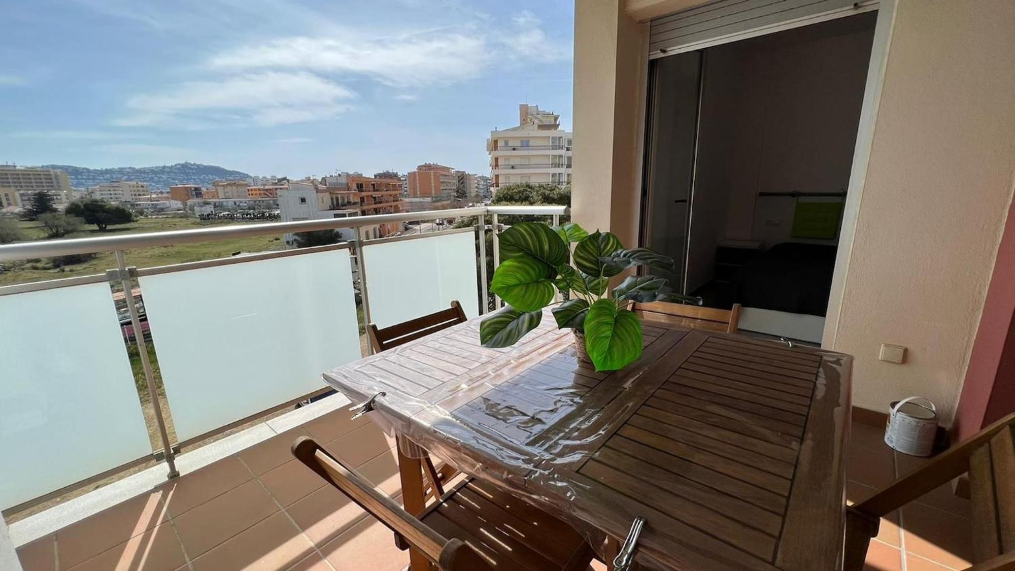 Apartamento Acogedor Con Piscina En Santa Margarita Av-21 Roses Eksteriør billede